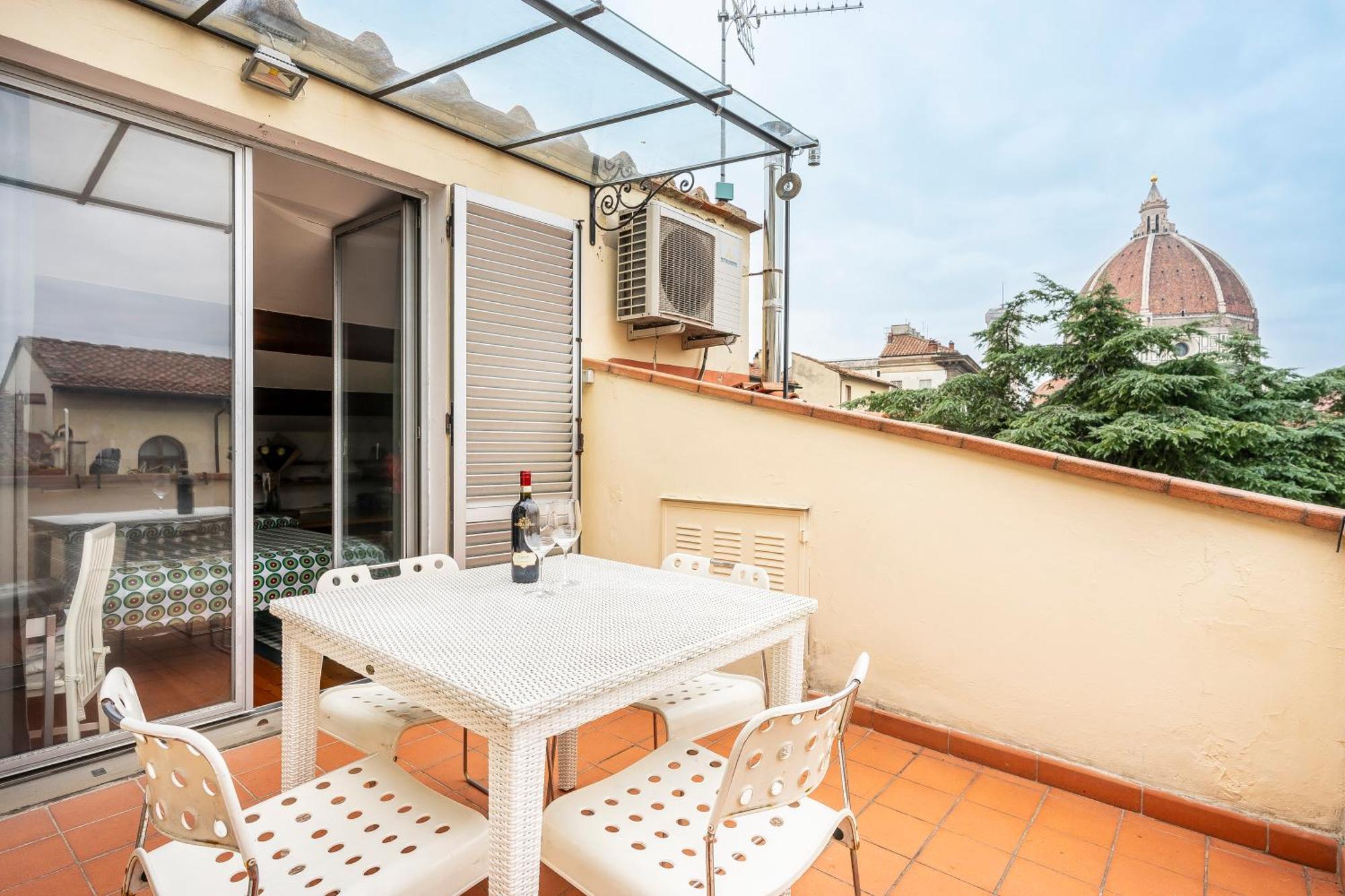 Penthouse Le Terrazze Duomo View Apartment Florence Luaran gambar
